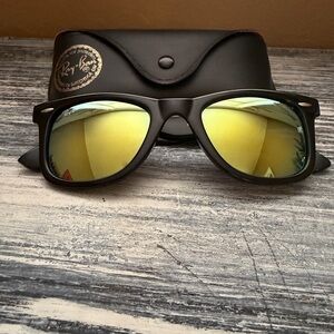Ray-Ban sunglasses and case